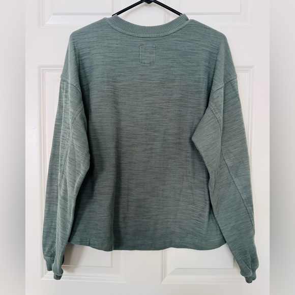 Aerie Sage Green Knit Top - Picture 2 of 4